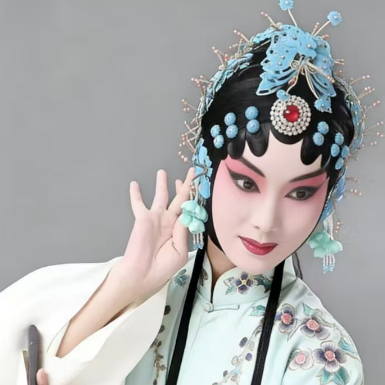 Qingyi in dreams, quiet elegance with subtle poise SUN SHENG NAN Qingyi Series · Eastern Charm