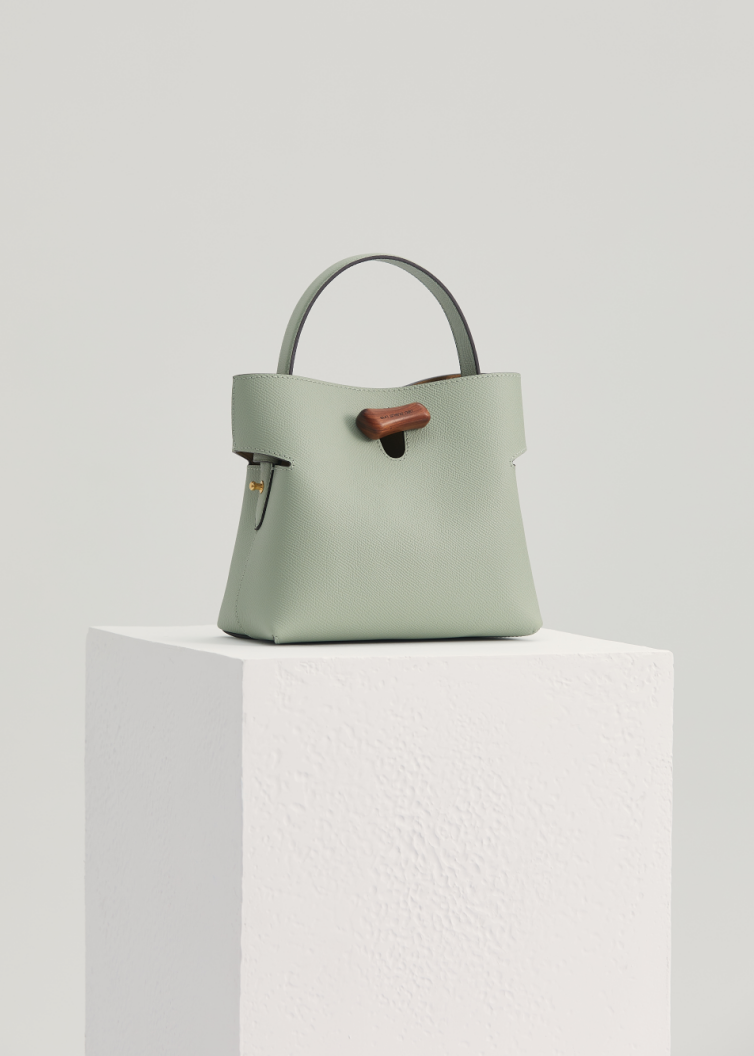 "Qingyi" Series Ru Kiln Green Tote Bag