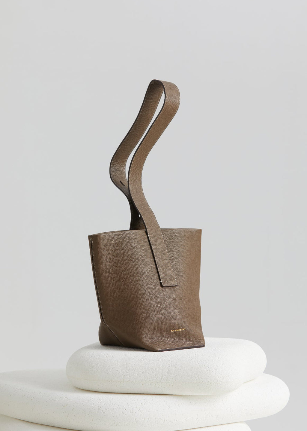 Stone Flow Collection Small Bucket Bag