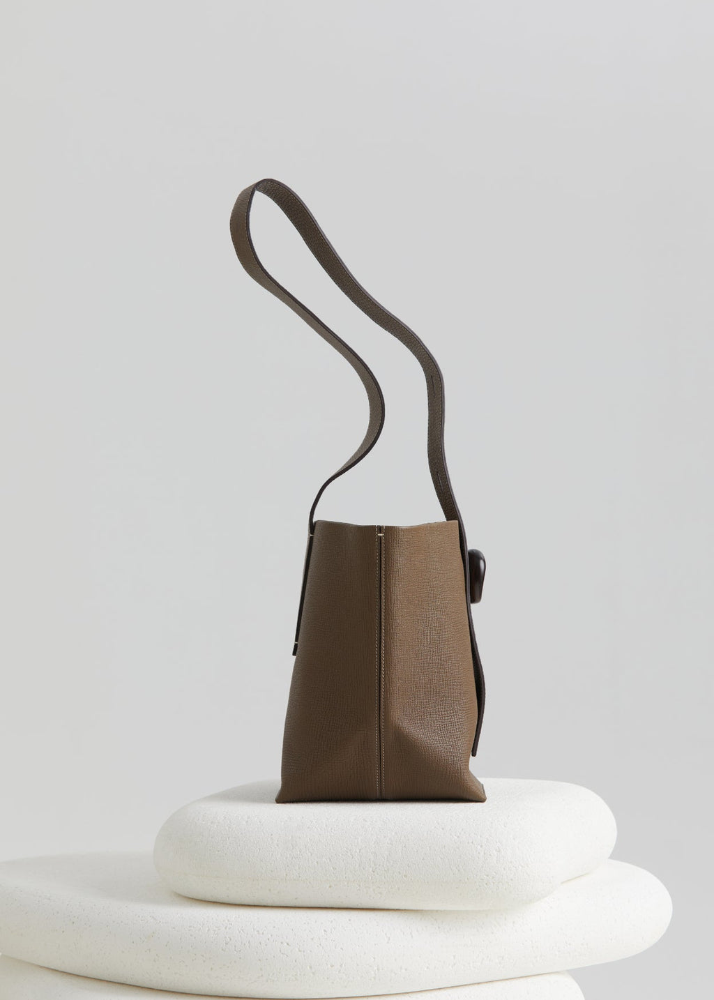 Stone Flow Collection Small Bucket Bag