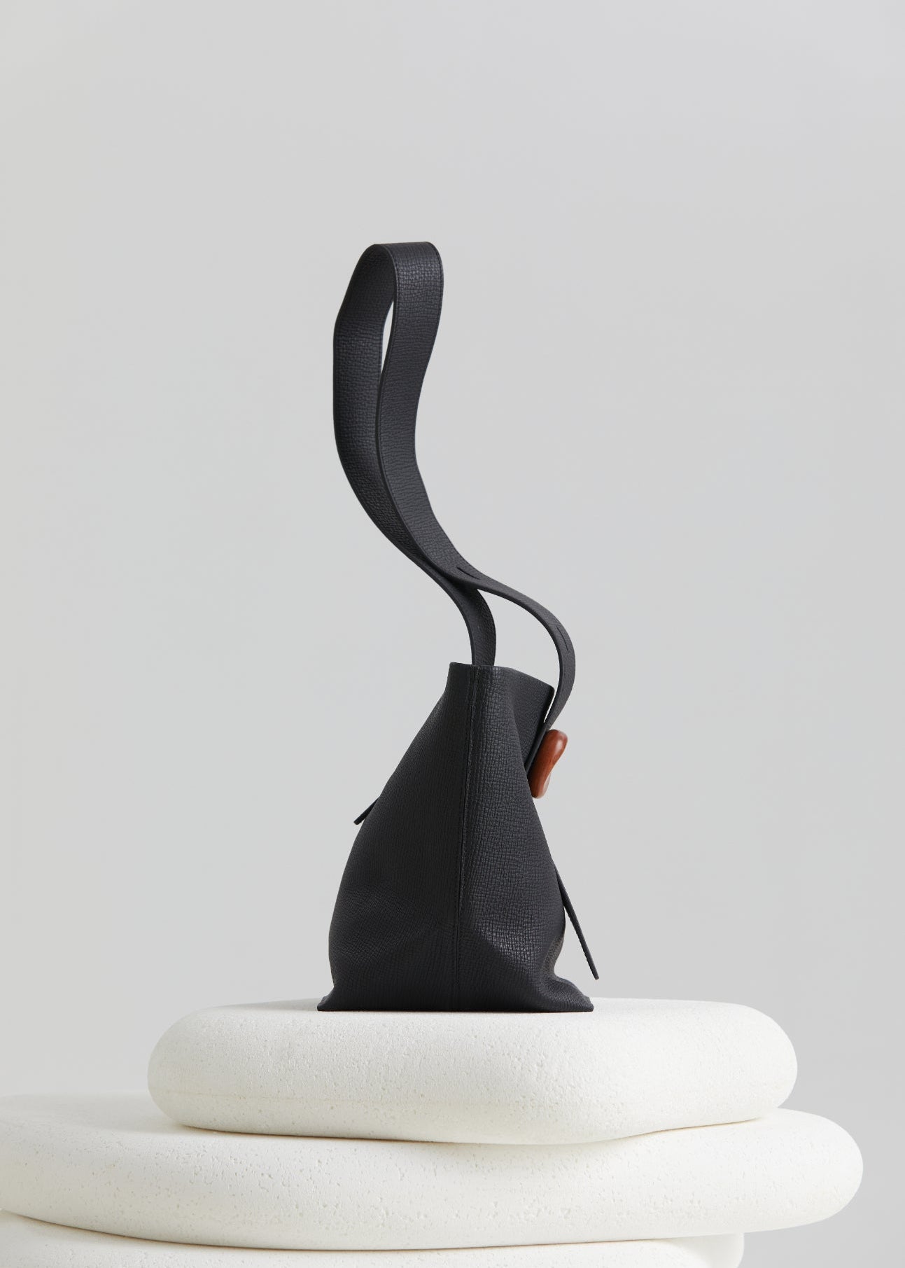 Stone Flow Collection Small Bucket Bag