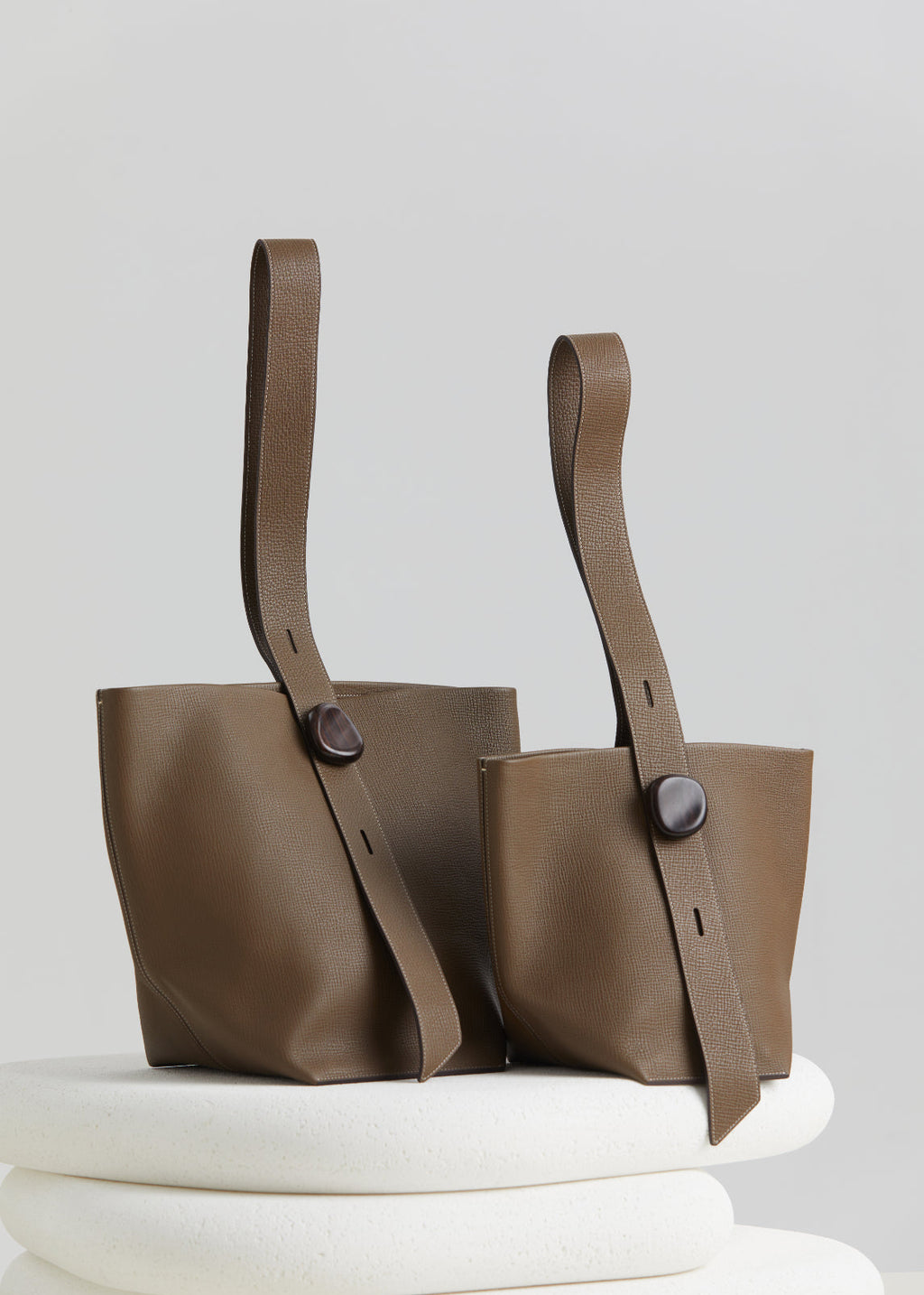 Stone Flow Collection Large Bucket Bag