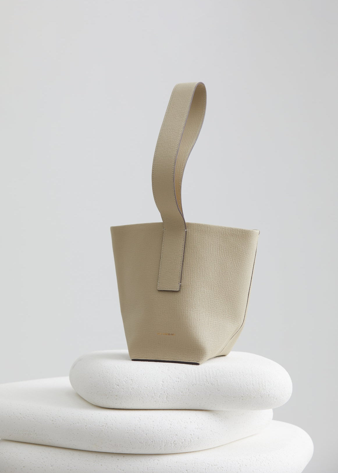 Stone Flow Collection Small Bucket Bag