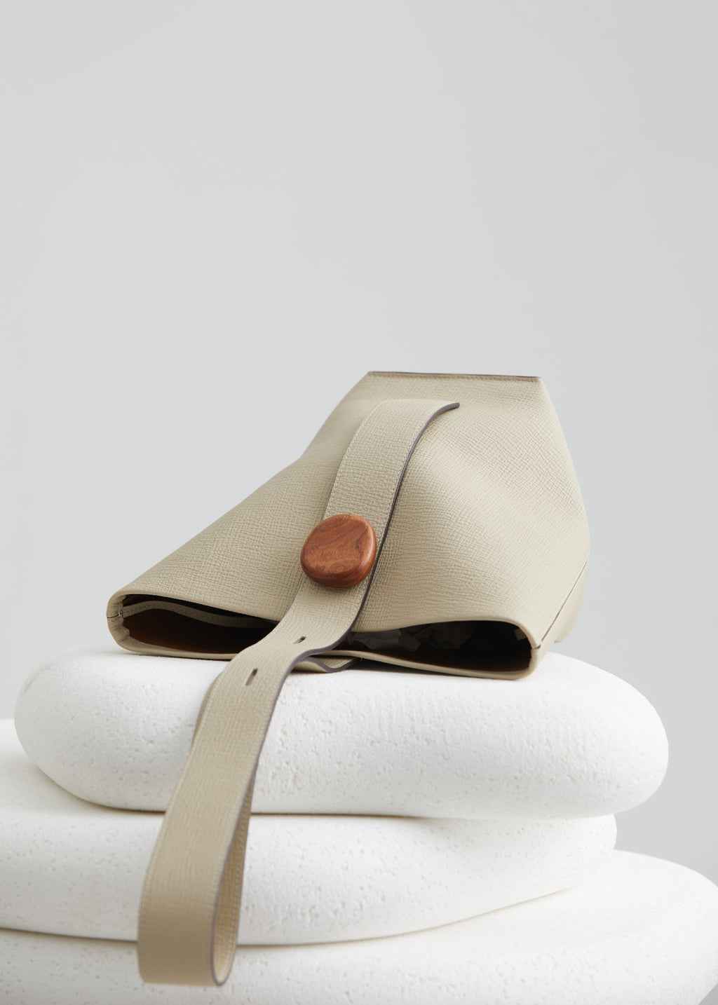 Stone Flow Collection Small Bucket Bag