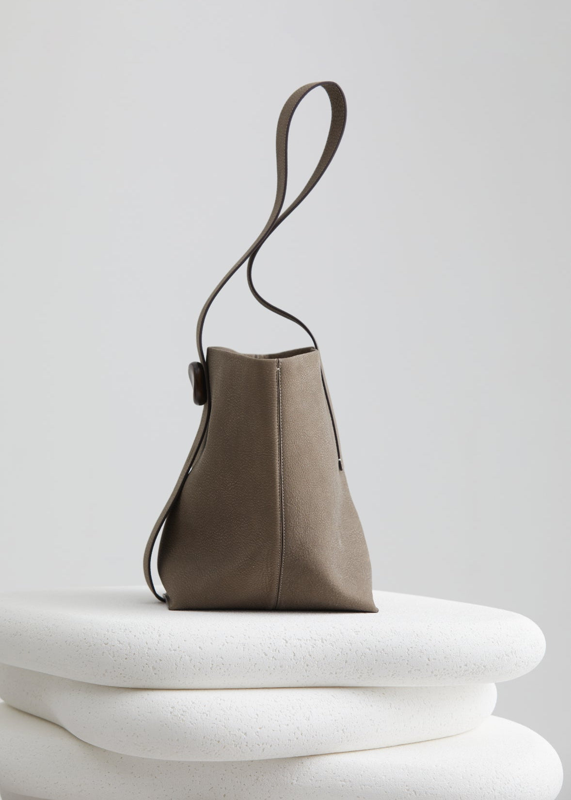 Stone Flow Collection Large Bucket Bag