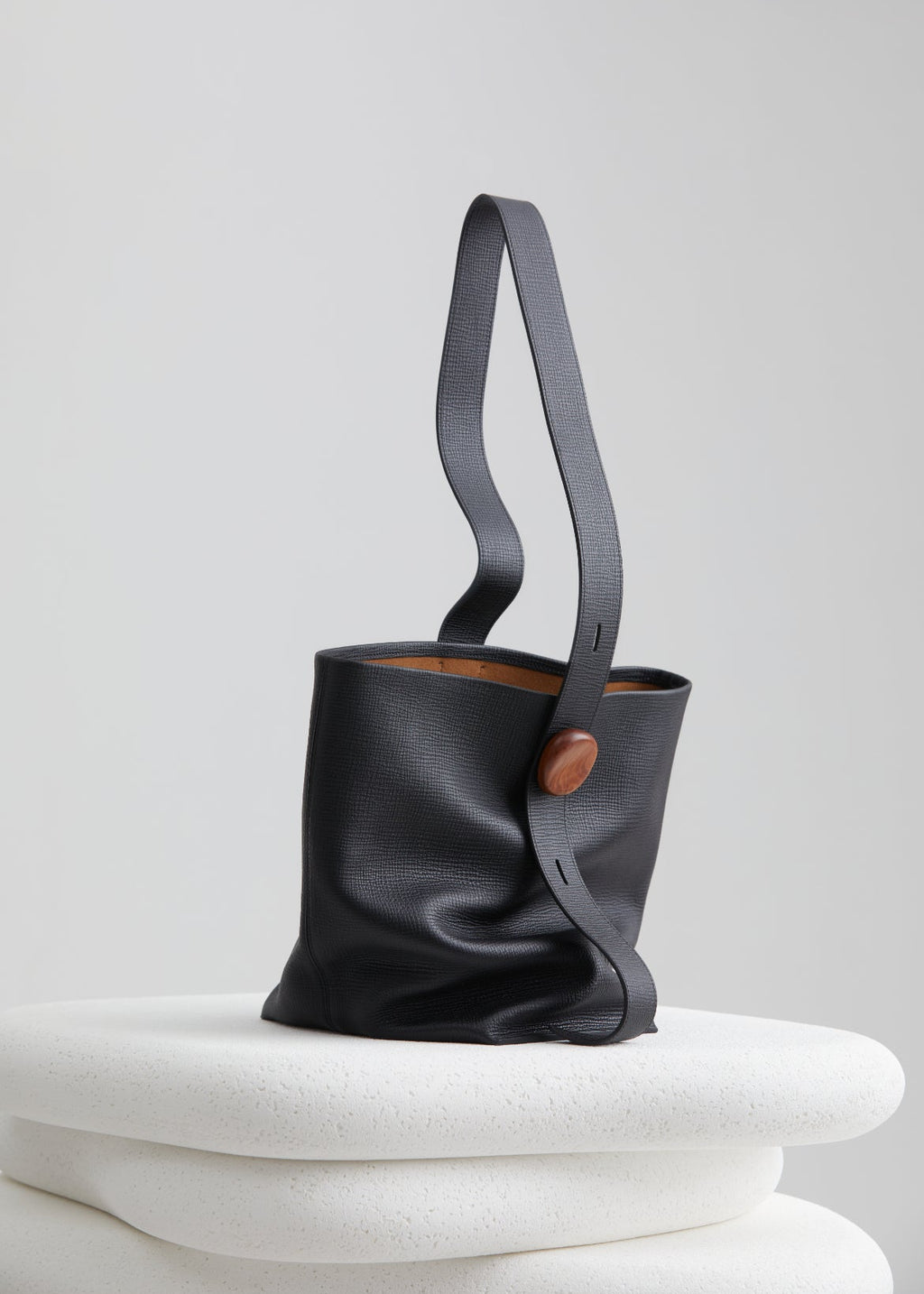 Stone Flow Collection Large Bucket Bag