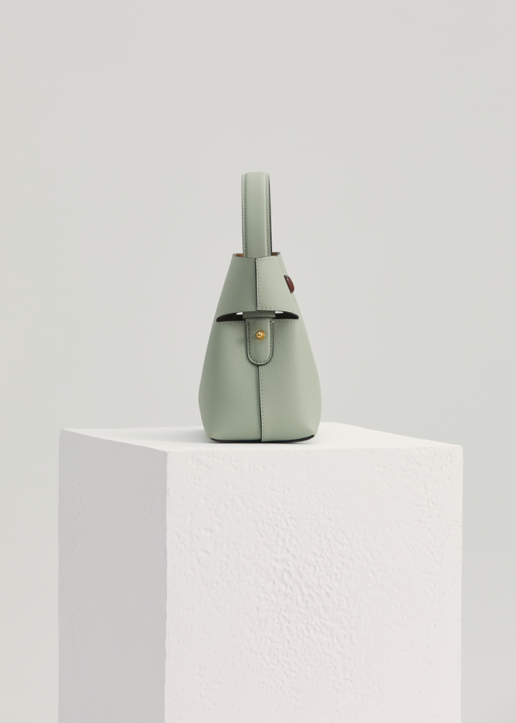 "Qingyi" Series Ru Kiln Green Tote Bag