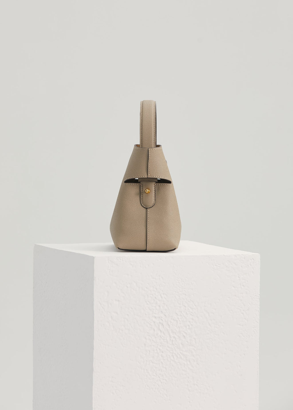 "Qingyi" Series Khaki Tote Bag