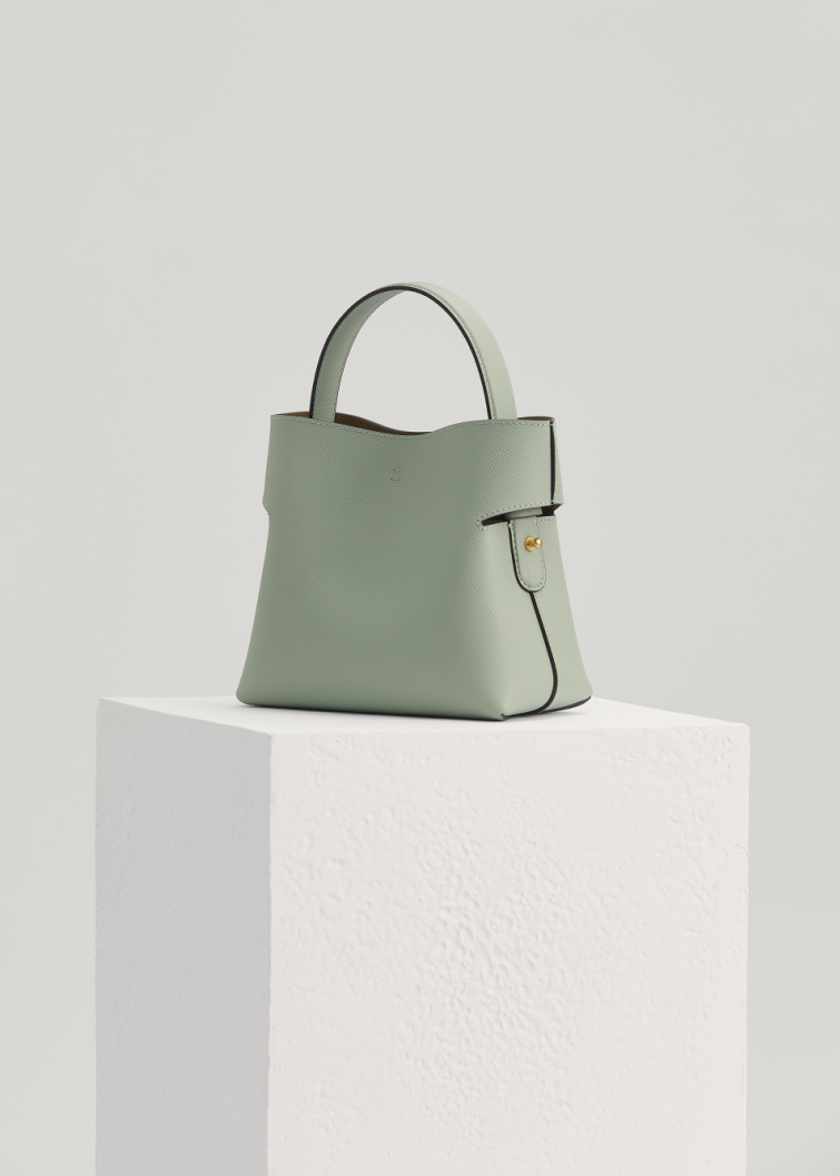 "Qingyi" Series Ru Kiln Green Tote Bag