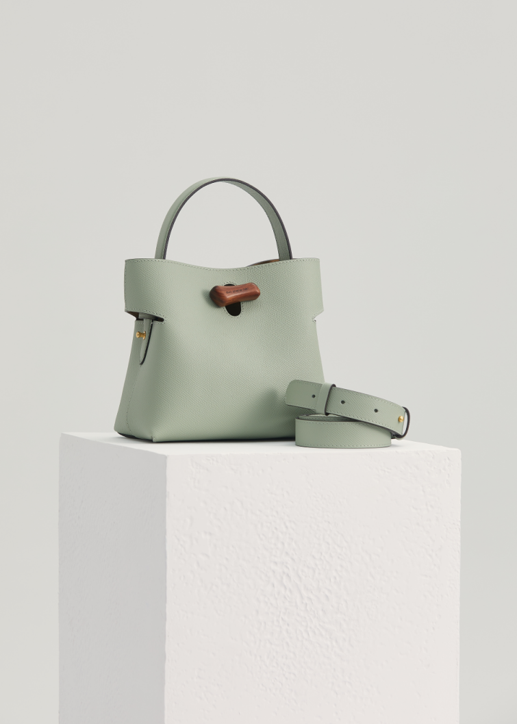 "Qingyi" Series Ru Kiln Green Tote Bag