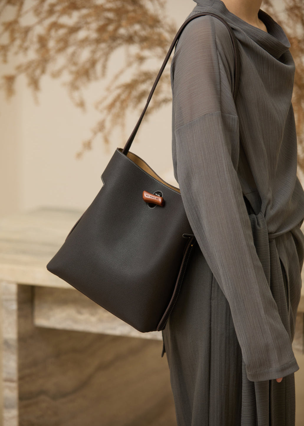 "Qingjin" Series Small Shoulder Bag