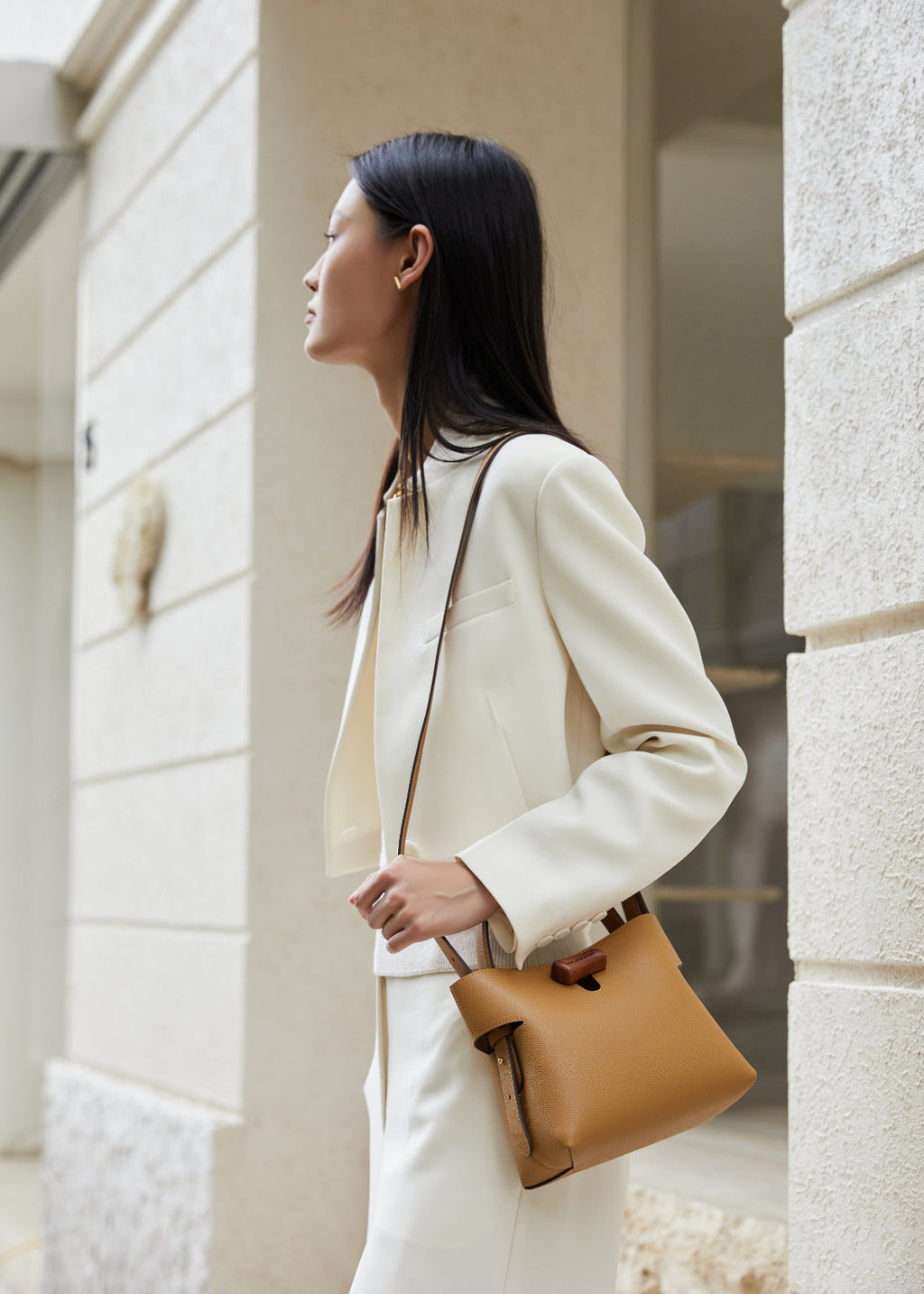 "Qingyi" Series Biscuit Tote Bag